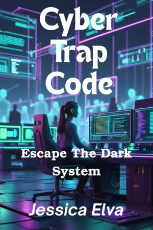 This is a cover image of fiction book " Cyber Trap Code."
