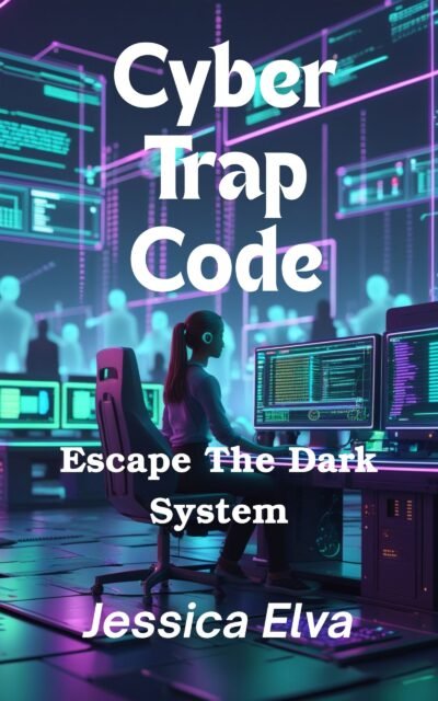 This is a cover image of fiction book " Cyber Trap Code."