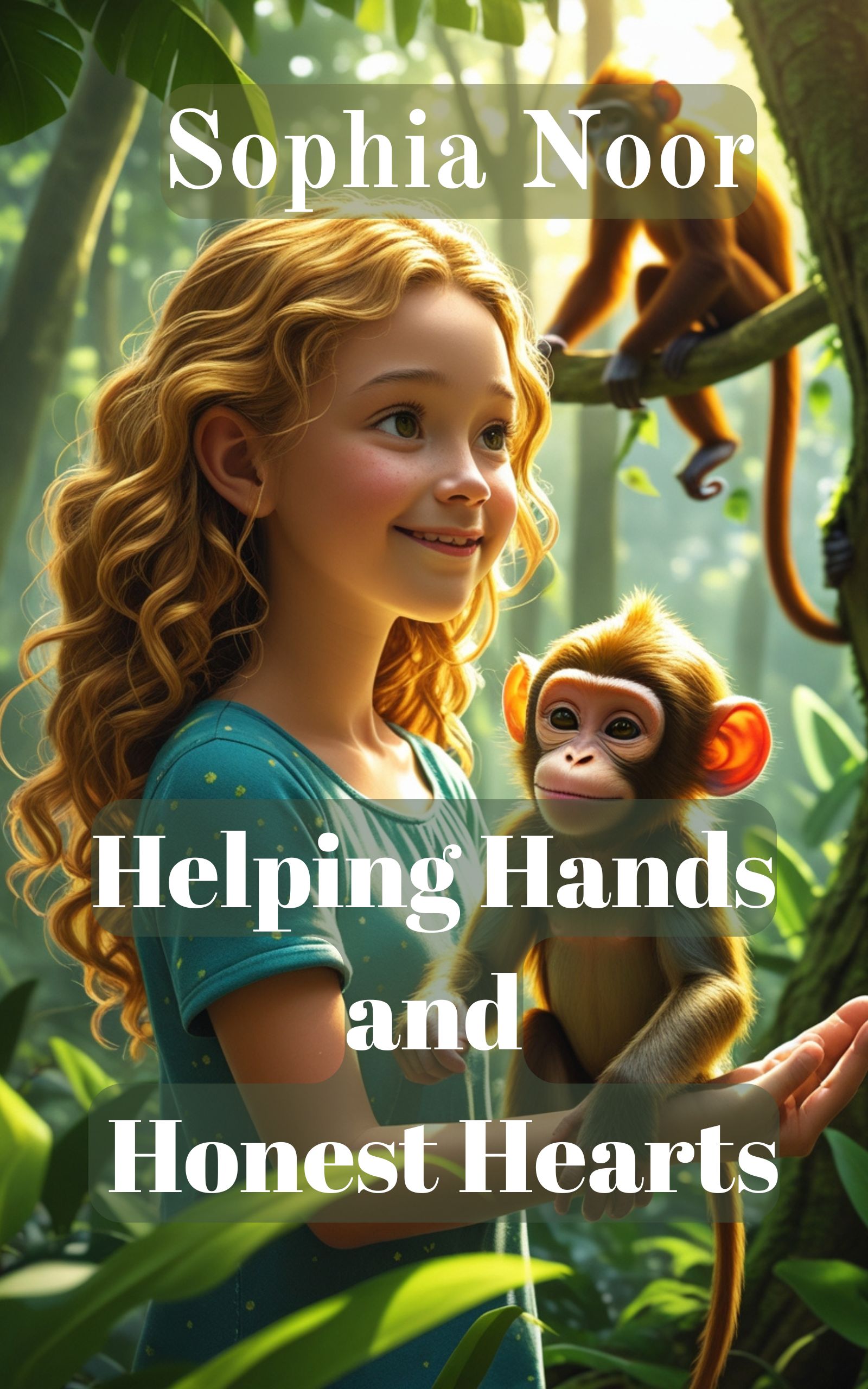This is an image of the book cover: "Helping Hands and Honest Hearts."