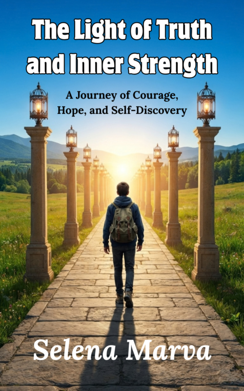 This image represents the storybook title "The Light of Truth and Inner Strength."