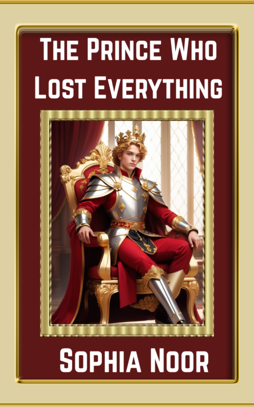 Children's storybook cover: "The Prince Who Lost Everything."