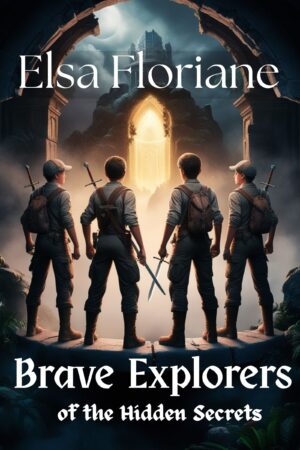 "Brave Explorers of the Hidden Secrets" book cover.