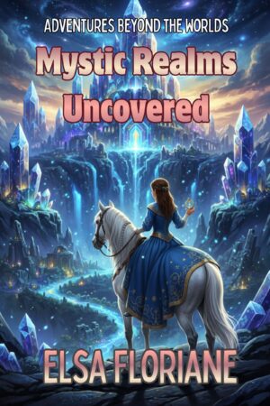 Title: "Mystic Realms Uncovered" Book cover image.