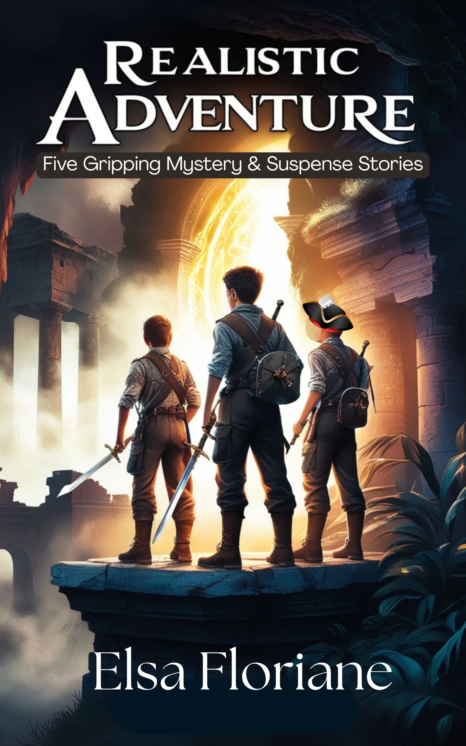 This is the book cover image of the title "Realistic Adventure."