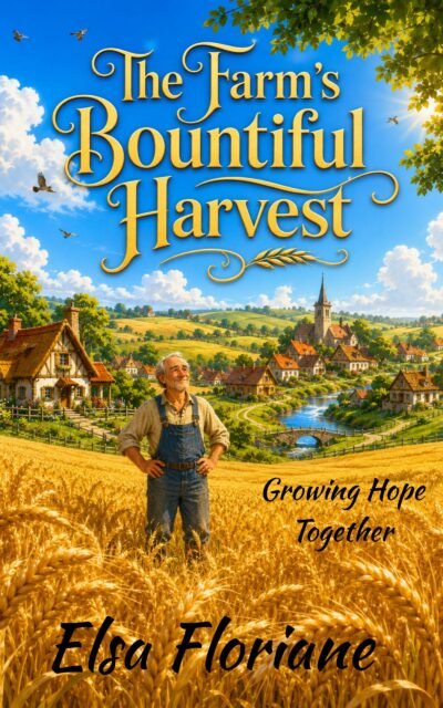 This image represents the book title "The Farm's Bountiful Harvest."