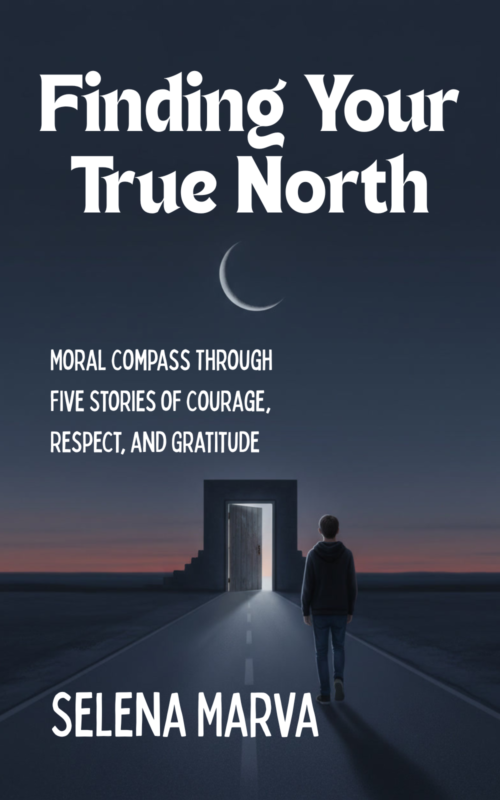 Book cover of the title "Finding Your True North."