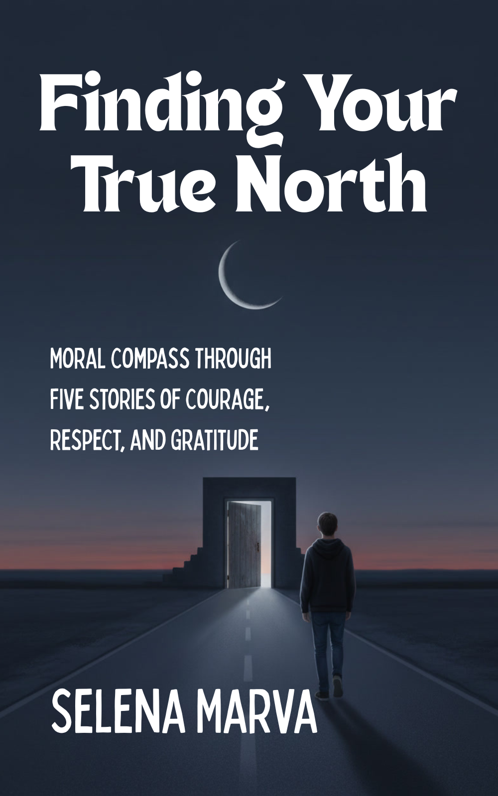 Book cover of the title "Finding Your True North."